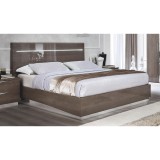 CamelGroup Platinum franciaágy keret, magas fejvéggel - ezüst nyír