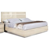 CamelGroup Platinum franciaágy keret, magas fejvéggel - nyírfa