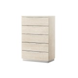 CamelGroup Platinum magas, fiókos komód - nyírfa