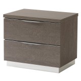 CamelGroup Platinum Maxi éjjeliszekrény - ezüst nyír