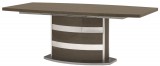 CamelGroup Platinum/Roma Day étkezőasztal 160x103 cm (+45 cm hosszabbítható) - ezüst nyír