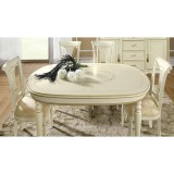 CamelGroup Siena Day ovális étkezőasztal 160x100 cm (+45 cm hosszabbítható)