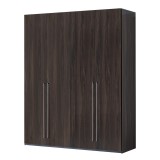 CamelGroup Smart 2-ajtós gardróbszekrény, Maia fogantyúval - erezett dió