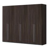 CamelGroup Smart 5-ajtós gardróbszekrény, Maia fogantyúval - erezett dió