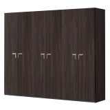 CamelGroup Smart 5-ajtós gardróbszekrény, Volare fogantyúval - erezett dió