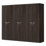 CamelGroup Smart 6-ajtós gardróbszekrény, Volare fogantyúval - erezett dió