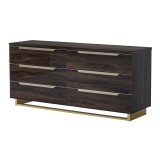 CamelGroup Smart dupla komód - erezett dió