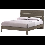 CamelGroup Tekno franciaágy keret - ezüst nyír