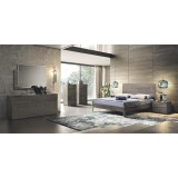 CamelGroup Tekno hálószoba - ezüst nyír, 180x200 cm ággyal