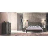 CamelGroup Tekno hálószoba - ezüst nyír, 180x200 cm ággyal