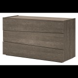 CamelGroup Tekno komód - ezüst nyír