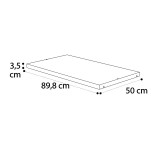 CamelGroup Torriani extra polc 2-ajtós szekrénybe - elefántcsontszín