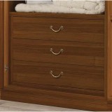 CamelGroup Treviso belső 3 fiókos elem 2-ajtós szekrénybe - cseresznye