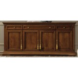 CamelGroup Treviso Day 4-ajtós tálalószekrény 3 fiókkal - cseresznye