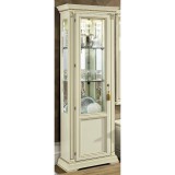 CamelGroup Treviso Day balra nyíló 1-ajtós vitrines szekrény - fehér kőris