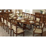 CamelGroup Treviso Day ovális étkezőasztal 160x100 cm (+2x40 cm hosszabbítható) - cseresznye