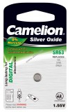 Camelion ezüstoxid-gombelem SR63 / SR63W / G0 / 379 /  379S / SR521 1db/csom.
