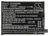 Cameron Sino 2900 mAh Li-Polymer akku (belső akku, beépítése szakértelmet igényel, TLp030K7 kompatibilis)