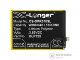 Cameron Sino 4900 mAh Li-Polymer akku (belső akku, beépítése szakértelmet igényel,  BLP729 kompatibilis)