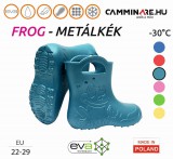 Camminare – Frog EVA gyerekcsizma METÁLKÉK (-30°C)