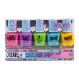 Canenco Create it! Körömlakk szett illatos színekkel 5 darabos