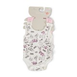 Cangaroo BABARUHA BODY 3 dbos ujjatlan body szett PINK