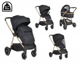 Cangaroo Hydra 2in1 babakocsi fekete
