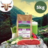 CanisAlpha Wolfskonzept hidegen sajtolt monoprotein száraztáp kutyáknak 5 kg - MARHA