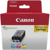 Canon 2934B015 tintapatron 3 db Eredeti Cián, Magenta, Sárga (2934B015)