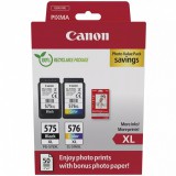 Canon 5437C006 tintapatron 2 db Eredeti Nagy (XL) kapacitású Fekete, Cián, Magenta, Sárga
