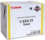 Canon C-EXV21 IRC2880/IRC3380 festékkazetta, sárga (14 000 oldal) (0455B002)
