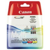 Canon CLI-521CMY Multipack Tintapatron (2934B007)