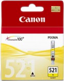 Canon CLI-521Y (9 ml) sárga eredeti tintapatron