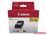 Canon CLI-551 Tintapatron Multipack 4x7 ml (Eredeti)