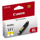 Canon CLI-551 XL Yellow tintapatron 6446B001