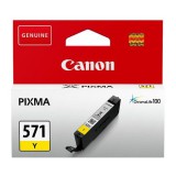Canon CLI-571Y (7 ml) sárga eredeti tintapatron