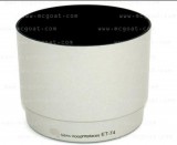 Canon ET-74  utángyártott fényellenző, napellenző fehér