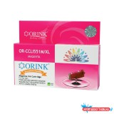 Canon kompatibilis Canon CLI551XL tintapatron magenta ORINK (utángyártott)