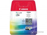 Canon PG-40 + CL41 multipack fekete és színes tintapatron
