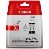 Canon PGI-570PGBK XL Twin Black tintapatron 0318C007