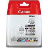 Canon PGI-580/CLI-581 tintapatron Eredeti Fekete, Cián, Magenta, Sárga