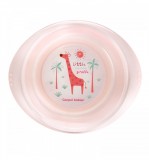 Canpol Babies Afrika műanyag tál 320 ml (4h+) - Rózsaszín
