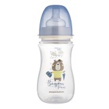 Canpol babies Anti-kólikás cumisüveg, 240 ml, Easy Start BONJOUR PARIS - kék