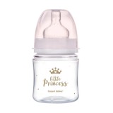 Canpol babies Anti-kólikás cumisüveg, EasyStart, ROYAL BABY, 120 ml - pink
