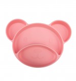 Canpol babies Canpol Maci szilikonos tányér tapadókoronggal - Rózsaszín