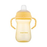 Canpol Babies FirstCup itatópohár szilikonos ivócsőrrel 250ml 6h+ - Sárga