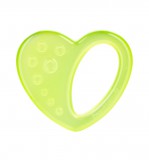 Canpol Babies hűtőrágóka - Zöld szívecske