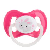 Canpol babies Kaucsuk, cseresznye alakú cumi, 6-18 hó, 1db, BUNNY&COMPANY - rózsaszín