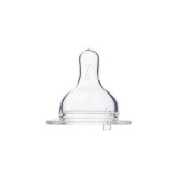 Canpol babies Keresztvágású szilikonos etetőcumi, széles cumisüveghez, EasyStart, 6hó+ 1db