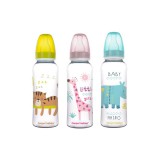 Canpol babies Keskeny nyakú cumisüveg, 250 ml, Africa